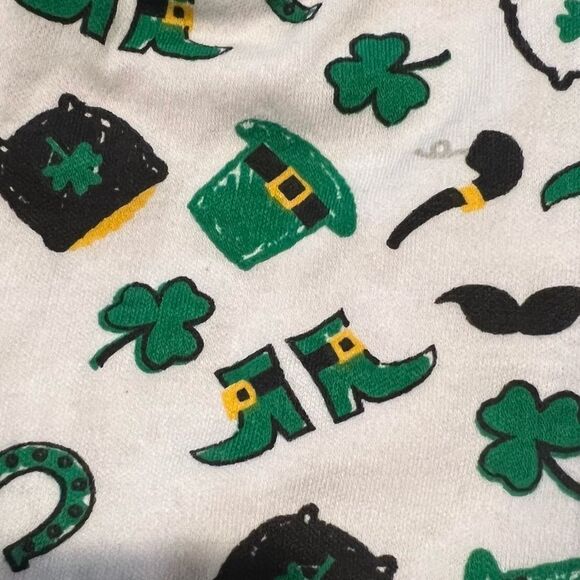 St. Patricks Day Who Needs Luck With All This Charm Baby 4pc Size 0-3mo NWT 🏷 - Picture 8 of 11